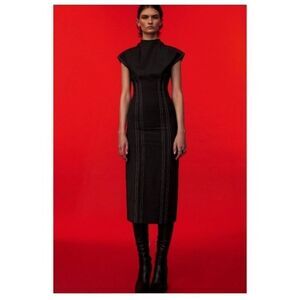 ZARA Limited Edition Top stitch Dress size XS